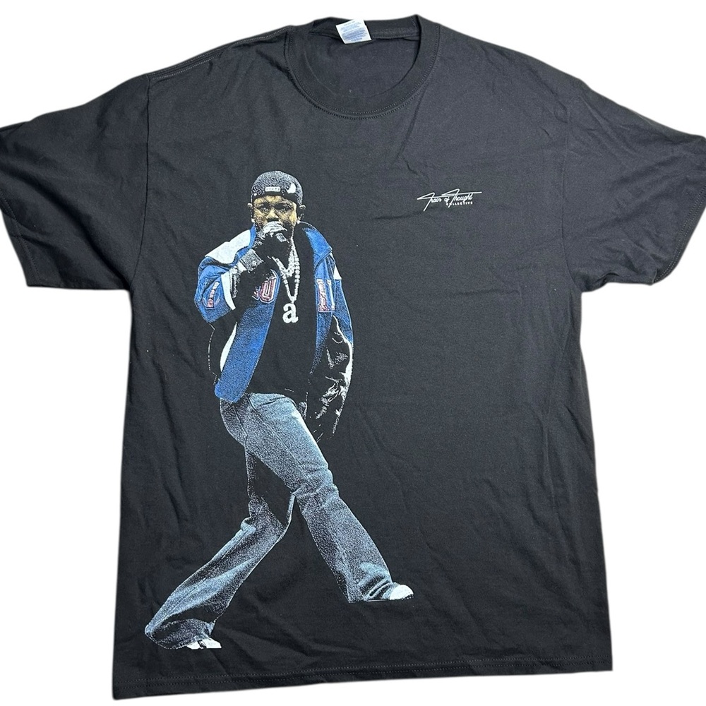 Vintage Style Hip Hop Rap Graphic‎ T-Shirt Black Size Large Streetwear Tee